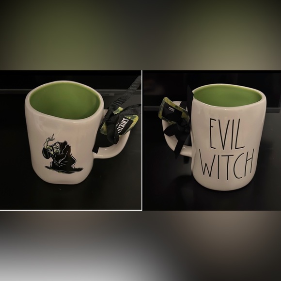 NWT Rae Dunn | Evil Witch Disney Villains Halloween Mug - Picture 1 of 4